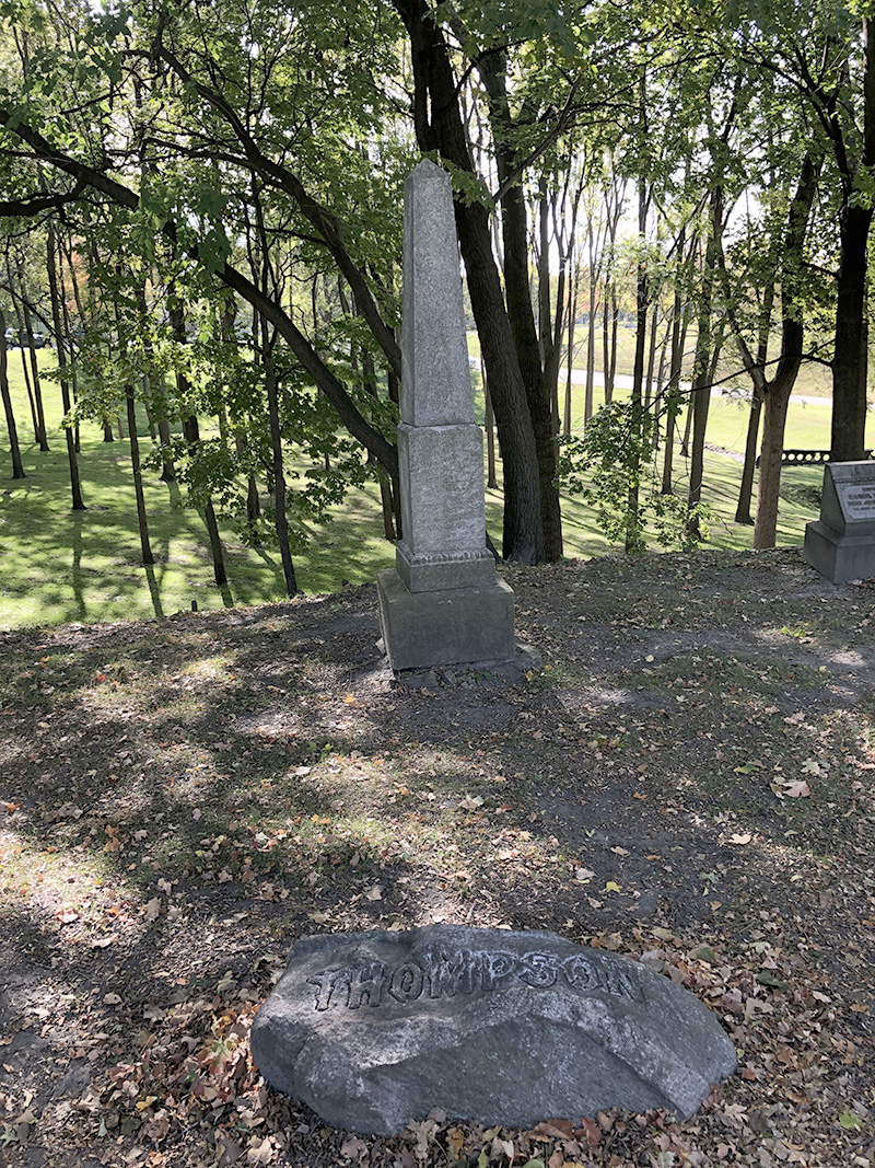 Reverend Oren Cook Thompson Memorial Elmwood IMG 7682 web